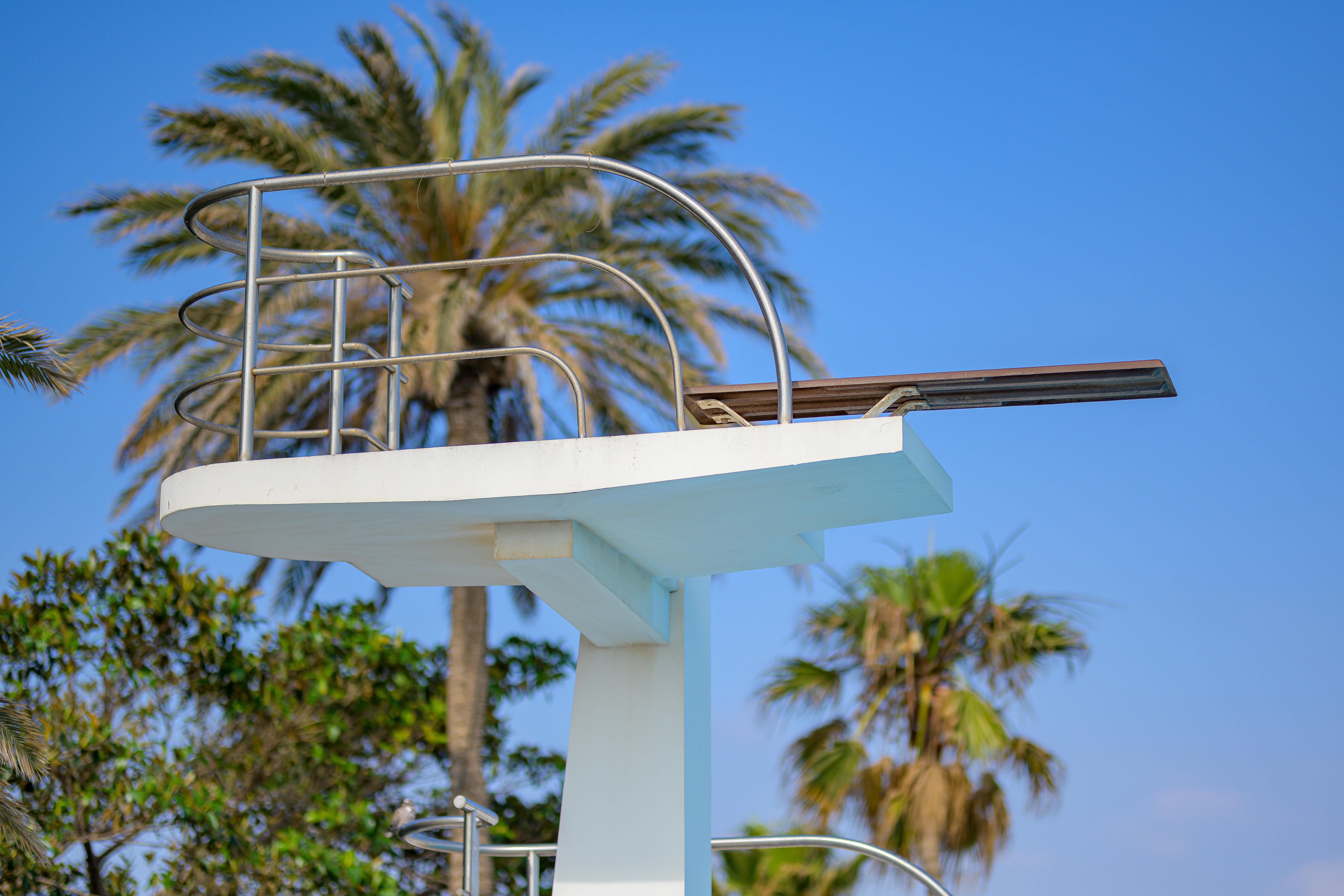 Las Arenas Balneario Resort Valencia Buitenkant foto A diving board